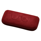 Glasses case with zip