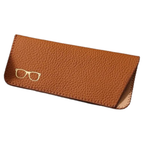 Soft leather glasses case