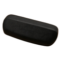 Velvet and leather glasses case