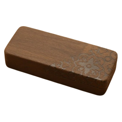 Metal glasses case