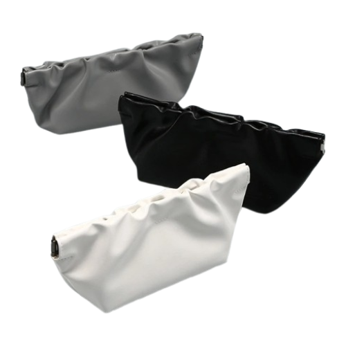 Leather pouch glasses case