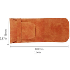 Slim soft glasses case