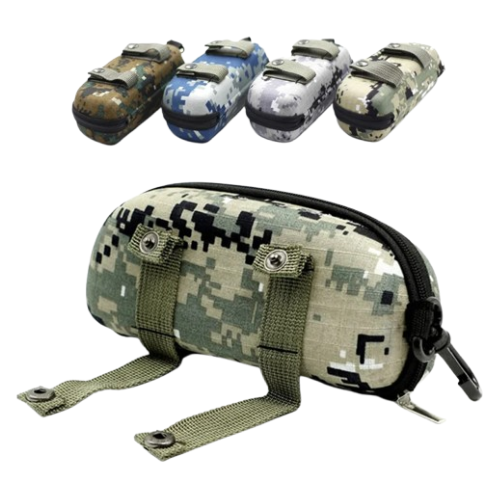 Camo glasses case