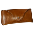 Vintage leather glasses case