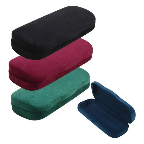Velvet glasses case