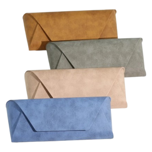 Velvet hard glasses case