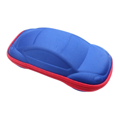 Car-shaped glasses case for children