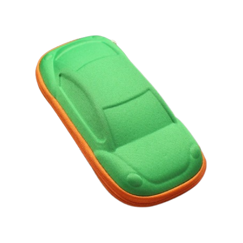 Car-shaped glasses case for children