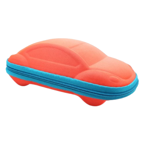 Car-shaped glasses case for children
