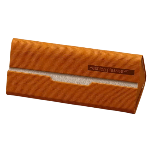Folding glasses case