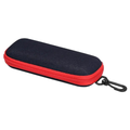 Hard glasses case with zip