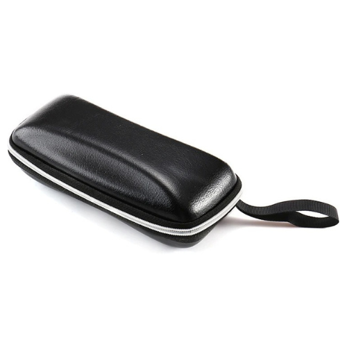 Leather zip glasses case