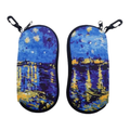 Soft glasses case with zip Van Gogh painting
