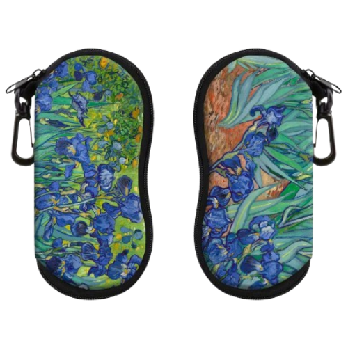 Soft glasses case with zip Van Gogh painting