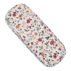Floral hardshell glasses case