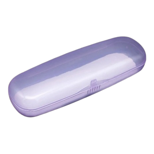 Plastic glasses case