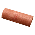Vintage leather glasses case with magnetic closure