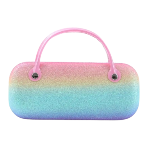 Glasses case with handles