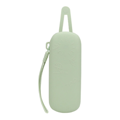 Silicone glasses case with handles