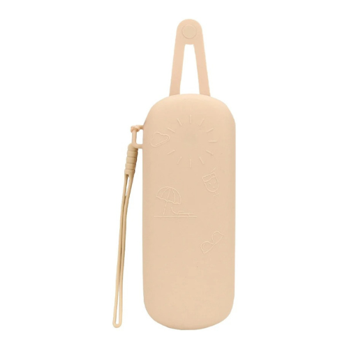 Silicone glasses case with handles