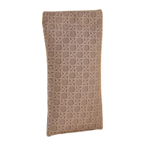 Slim leather glasses case