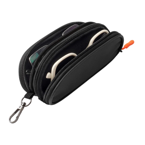 Double glasses case soft