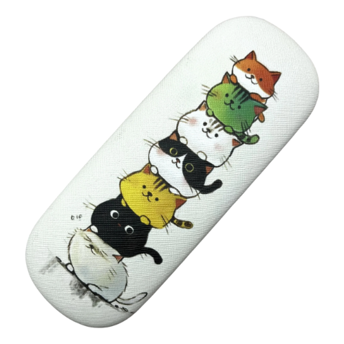 Cat hard glasses case