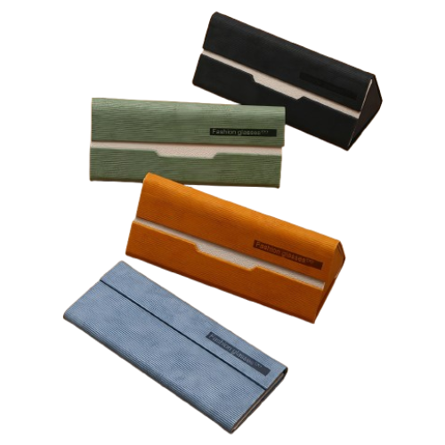 Folding glasses case