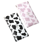 Cow print glasses case