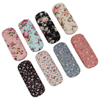 Floral hardshell glasses case
