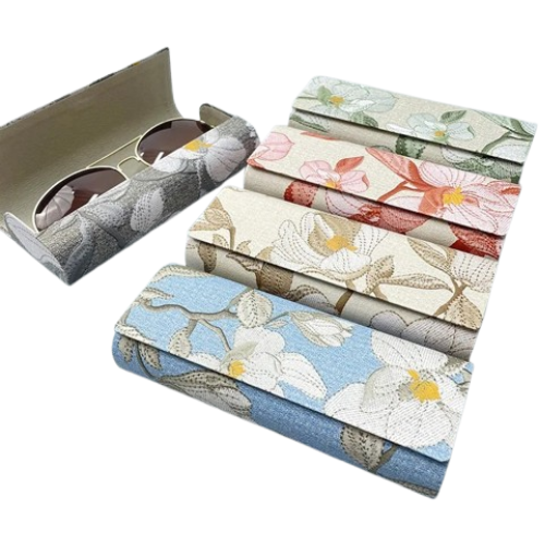 Chinese style hardshell glasses case