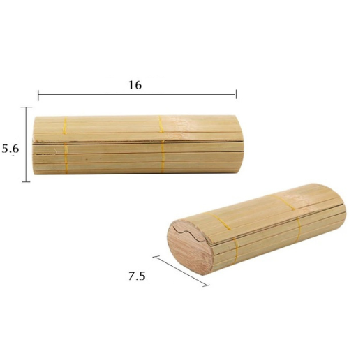 Bamboo glasses case