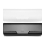 Clear plastic glasses case