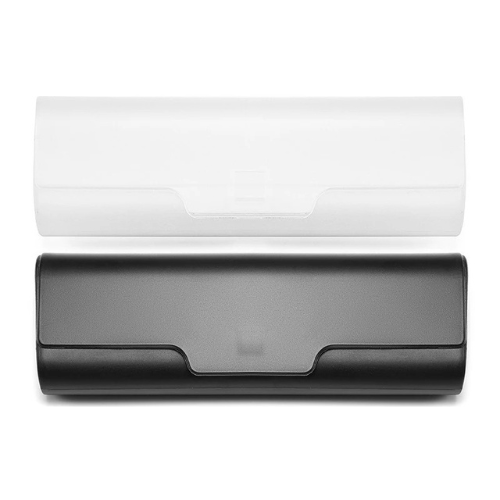 Clear plastic glasses case