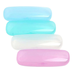 Plastic glasses case