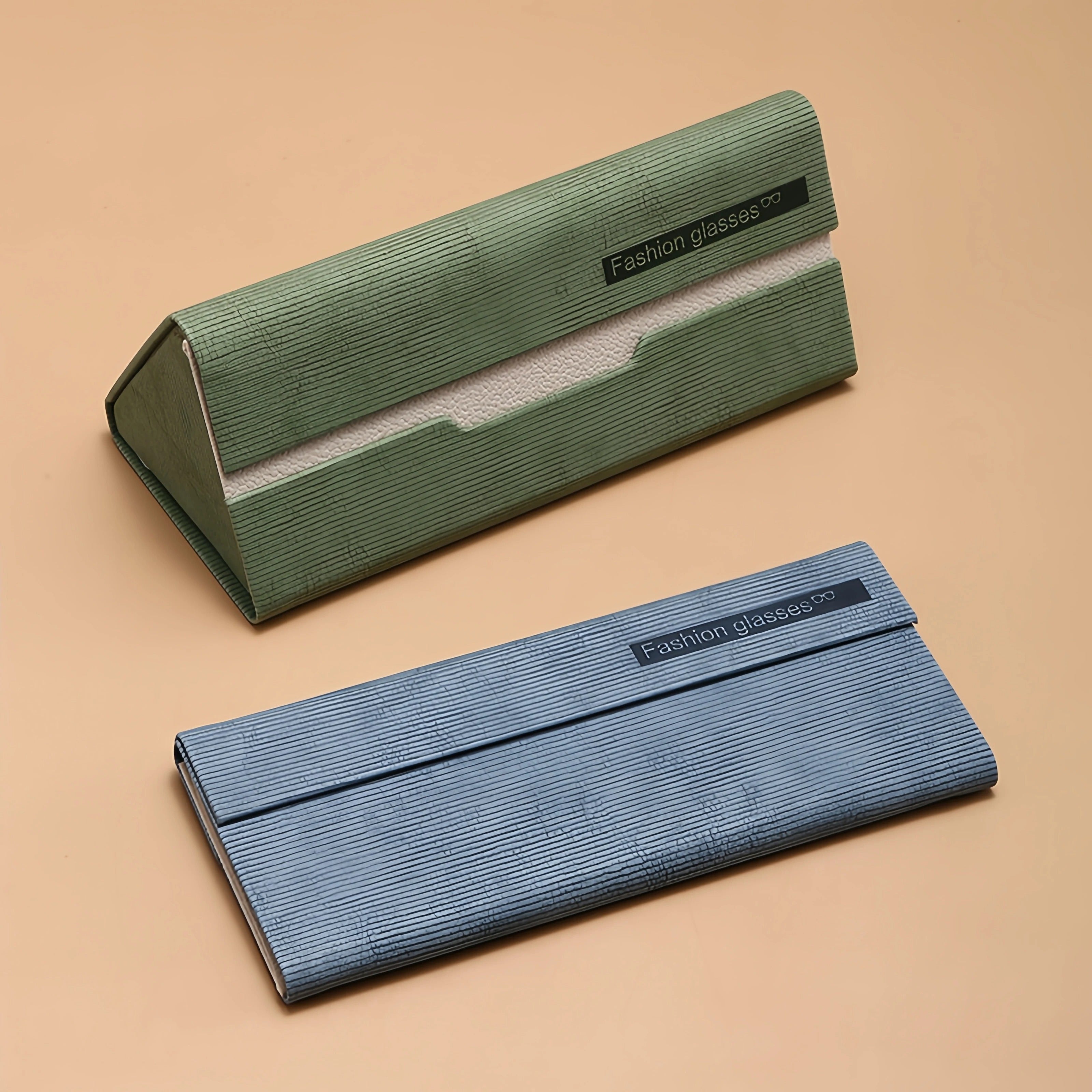 Folding glasses case