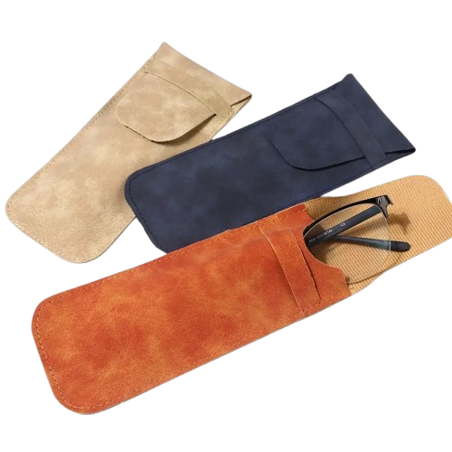 Slim soft glasses case