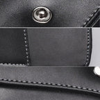 Leather glasses case for belt