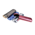 Slim aluminium glasses case