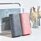 Double glasses case leather