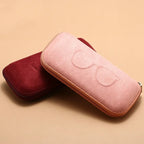 Glasses case with zip