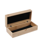 Square bamboo glasses case