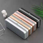 Square aluminium glasses case