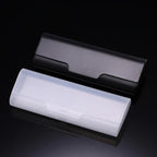 Clear plastic glasses case