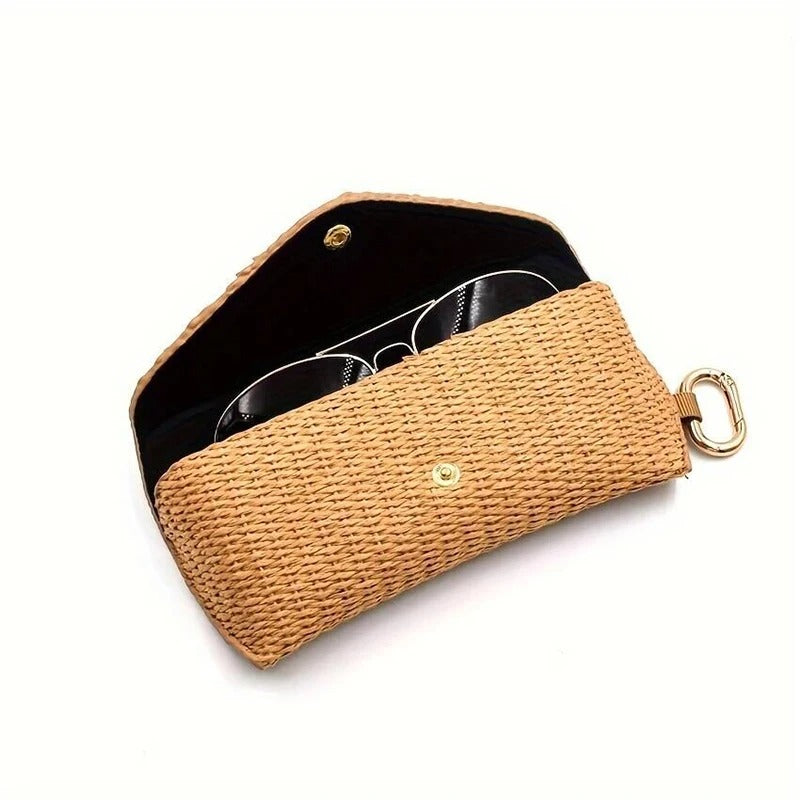 Straw glasses case