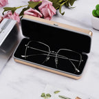 Square aluminium glasses case