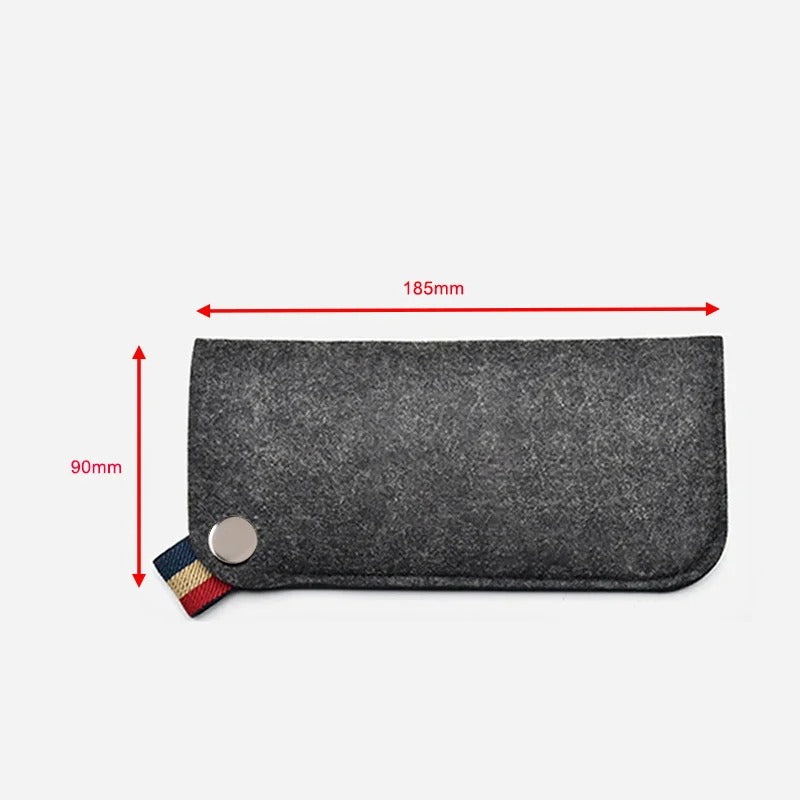 Flat glasses case