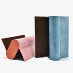 Double glasses case leather