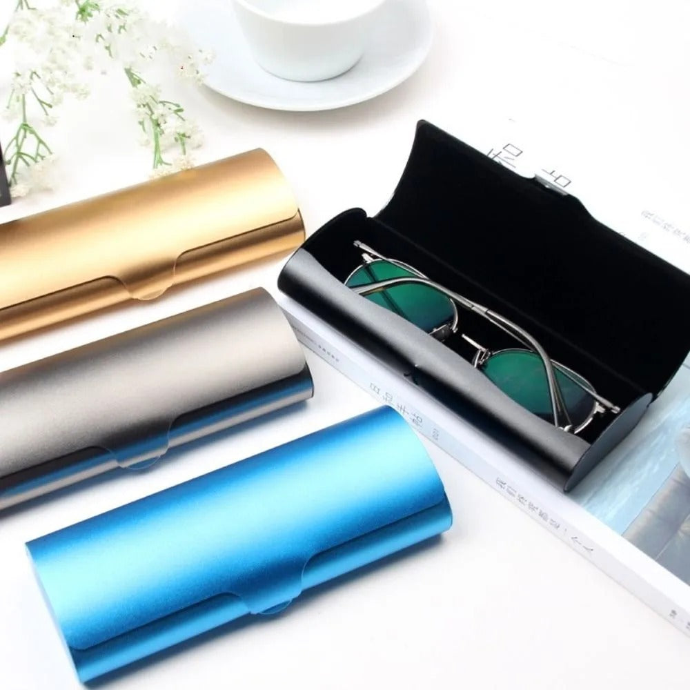 Aluminium glasses case