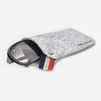 Flat glasses case